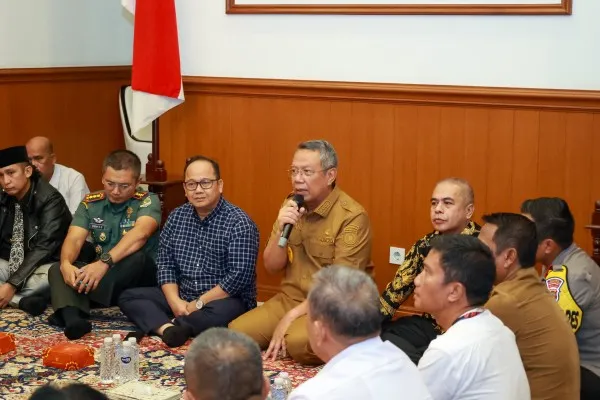 Kegiatan duduk bareng Wali Kota Tangsel bersama mahasiswa dan warga. (Dok: Humas Pemkot Tangsel)