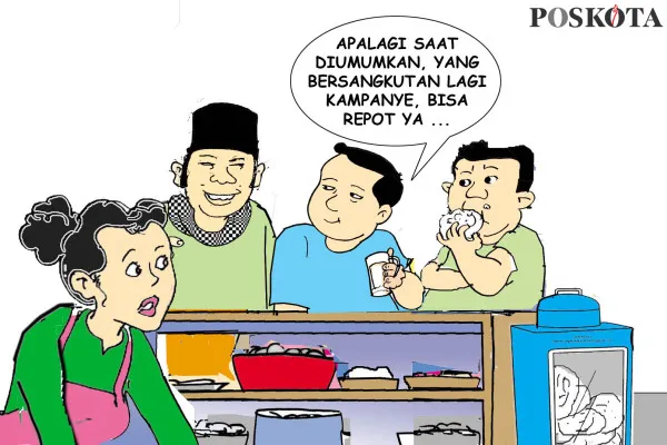 Obrolan Warteg: Ditunda Untuk Sementara . (Poskota/ Yudhi Himawan)