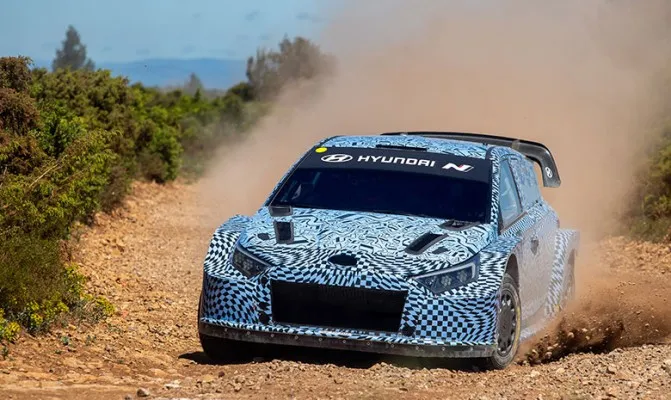 Tembus 500HP,  Thierry Neuville jajal Hyundai Hybrid WRC 2022, ‘Rally yang luar biasa dan penuh sensasi’ (Foto/motorsport.hyundai.com)