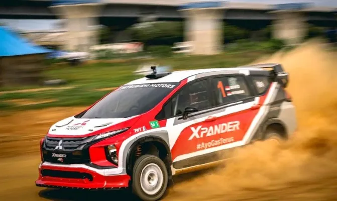 Mitsubishi Xpander Rally Team makin siap menghadapi seri Kejurnas Sprint Rally 2021 berikutnya jelang akhir tahun ini. (Foto/karyaku)