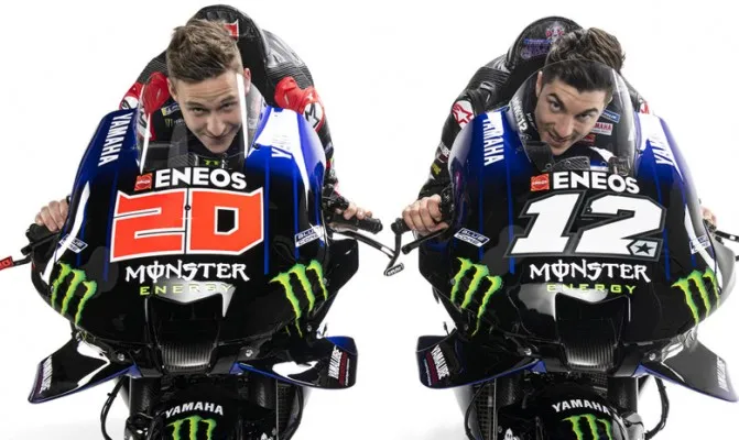 Dua pembalap Monster Energy Yamaha siap kembali unjuk gigi di MotoGP Austria.(Foto/yamahamotogp.com)