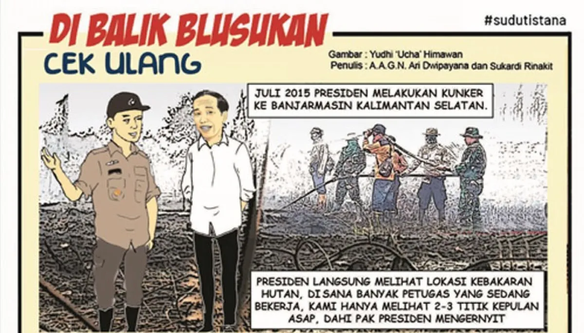 Di balik blusukan : cek ulangs