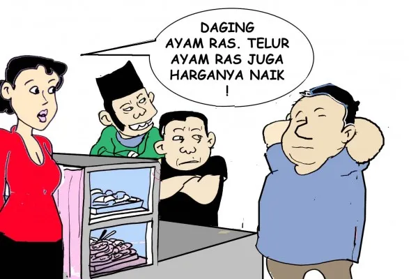 Obrolan warteg. (Poskota/Yudhi Himawan)