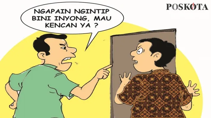 Menjaga Aset Perusahaan, 'Aset' Sendiri Kecolongan. (Kartunis/Nah Ini Dia/Poskota.co.id)