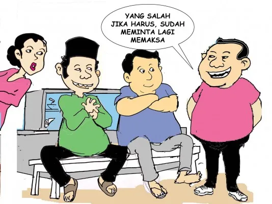 Ilustrasi Obrolan Warteg. (Poskota/Yudhi Himawan)