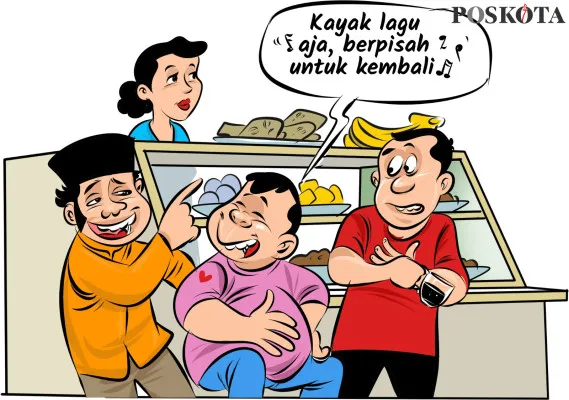 Ilustrasi Obrolan Warteg. (Poskota/Yudhi Himawan)