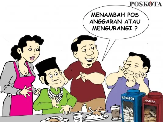 Ilustrasi Obrolan Warteg. (Poskota/Yudhi Himawan)