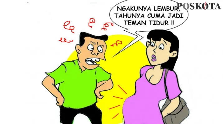 Karikatur: 'Lahan' Dibiarkan Terlantar, Akhirnya Dioper Garap Orang. (Foto/Poskota.co.id)