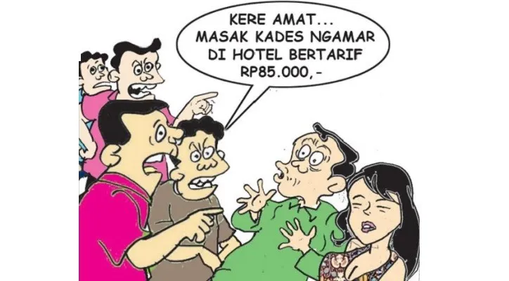 Nah Ini Dia: Selingkuh Pahe Pak Kades Ngamar di Hotel Rp85.000