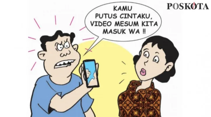 Kartun Nah Ini Dia: Bosan Punya Pacar Sopir Truk, Mau Putus Sudah Terdongkrak. (kartunis: poskota/ucha)