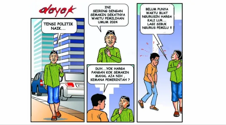 Semua sibuk pemilu