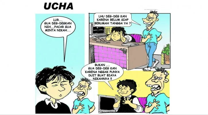 Ucha nggak siap nikah