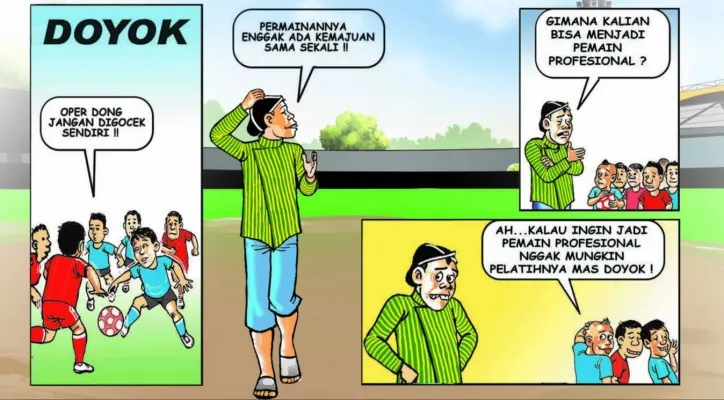 Coack doyok beraksi