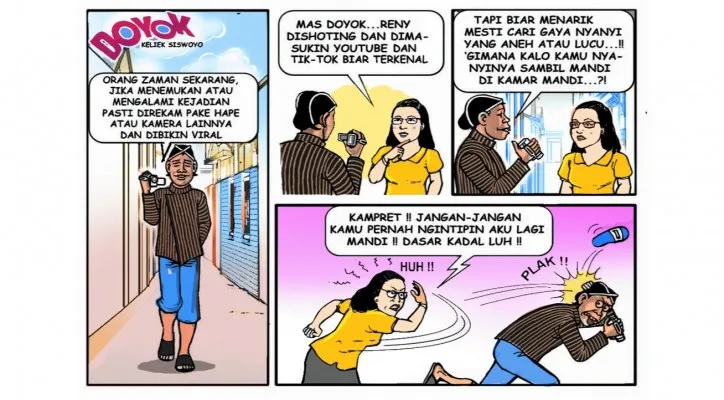 Jiwa lelaki Mas Doyok keluar