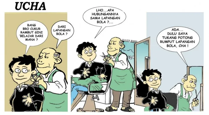 Ucha pangkas rambut biar kekinian