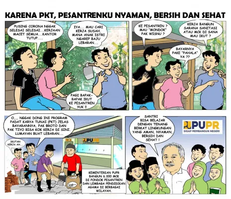 Karena PKT, Pesantrenku Nyaman, Bersih dan Sehat