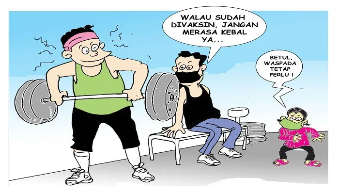 Ilustrasi Sental Sentil Kebal Bukan Berati Tidak Mempan Loh. (ucha)