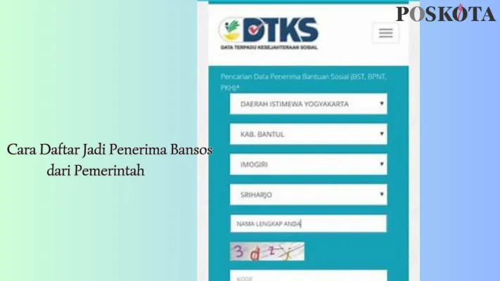 Cara daftar jadi penerima bansos dari pemerintah. (Poskota/Dindin Ahmad Saputra)