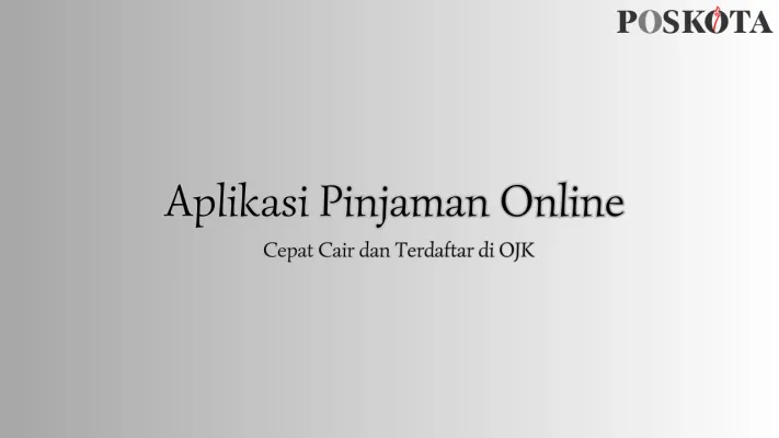 Aplikasi pinjol legal cepat cair 2024. (Poskota/Dindin Ahmad Saputra)